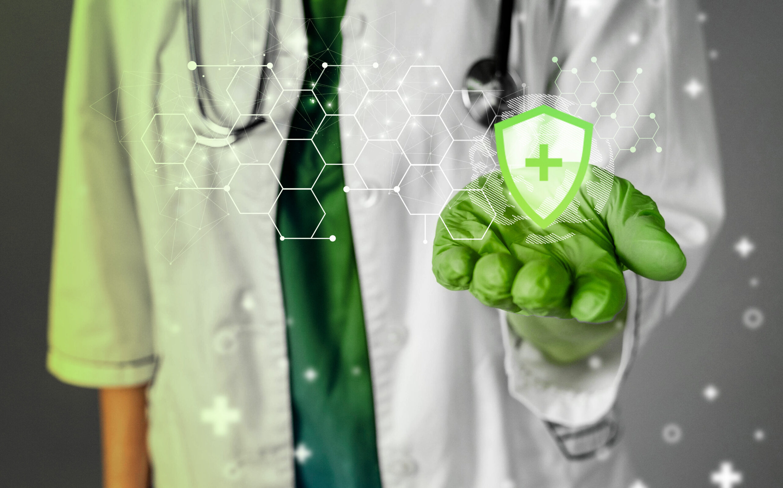 medical-banner-with-doctor-wearing-glove